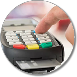 Assessoria em vendas por cartão de crédito.